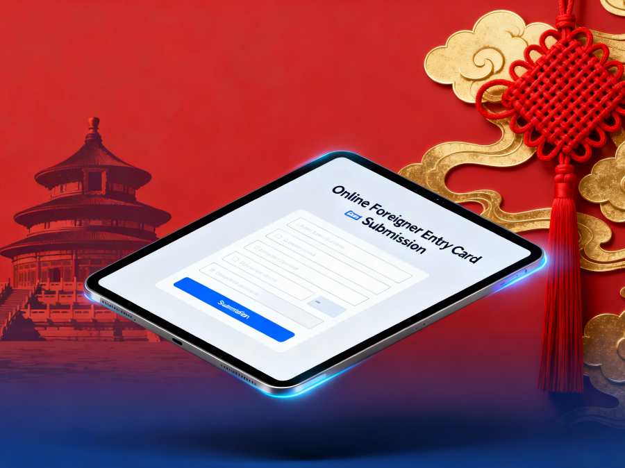 Online Foreigner Entry Card Submission Launched